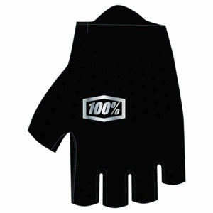 100% Sling Short Finger Glove Black