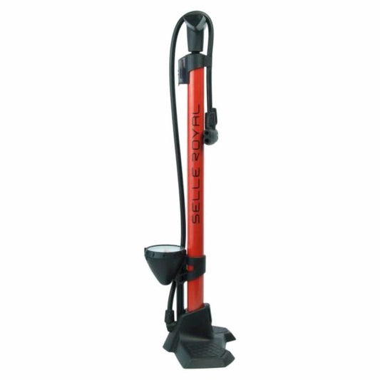 SELLE ROYAL SCIROCCO BASIC FLOOR PUMP RED