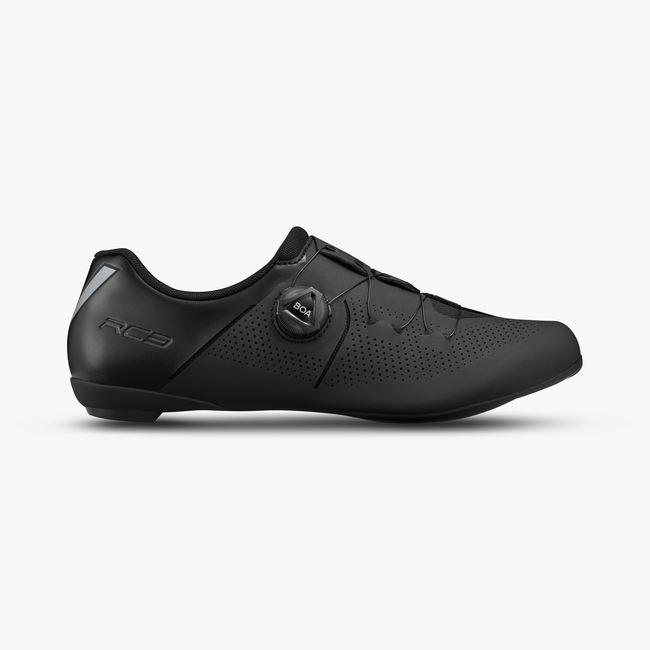SHIMANO RC302 BICYCLE SHOES | BLACK WIDE