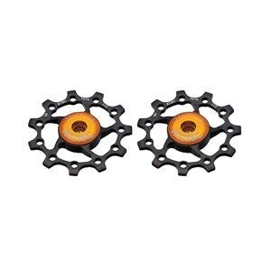 KCNC JOCKEY WHEEL 11T (PAIR) BLACK