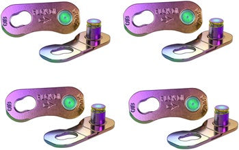 SRAM RED POWERLOCK FLATTOP CHAIN CONNECTOR LINK - 12/13-SPEED (ROAD ONLY), RAINBOW, Individual