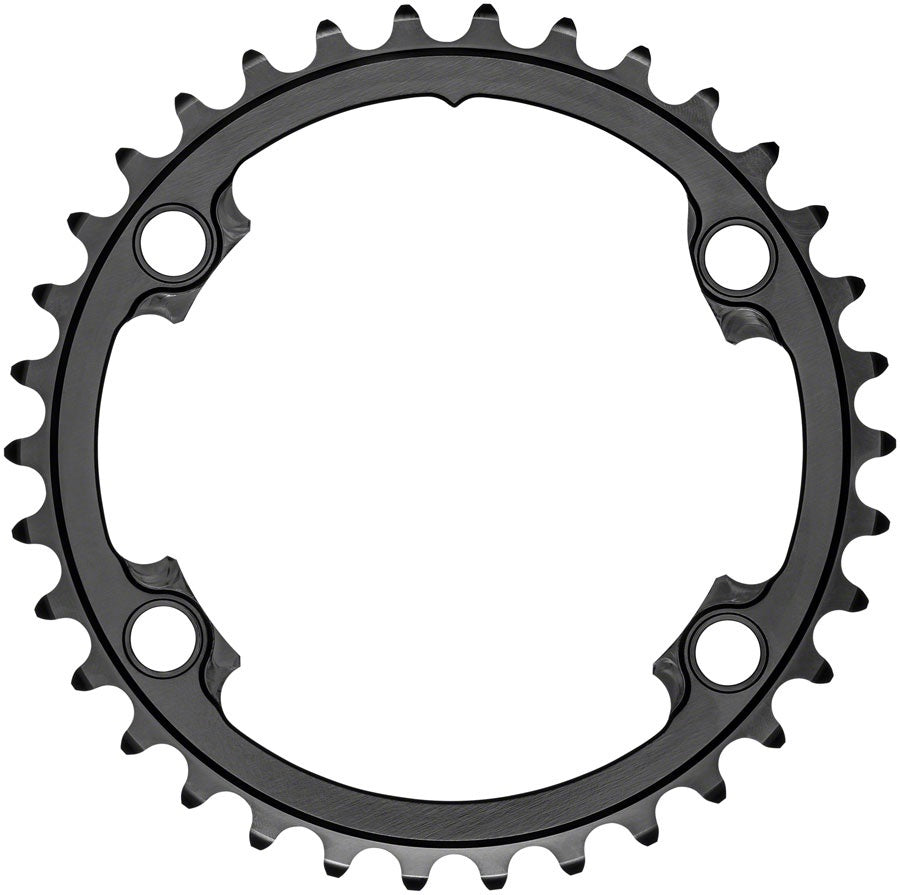 AbsoluteBlack Shimano Asym 2x Round Chainrings - 4 x 110mm