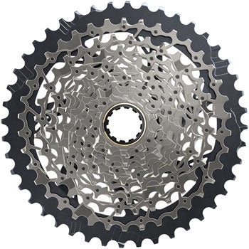 SRAM XPLR XG-1271 Cassette - 12-Speed, 10-44t, Silver, For XDR Driver Body,
