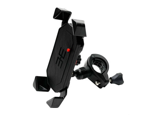 UNIVERSAL MYK MIRROR MOUNT PHONE CLAMP HOLDER FOR BICYCLES SCOOTERS & MOTORCYCLES