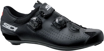Sidi Genius 10 Road Shoes - Men's, Black/Black, 44.5
