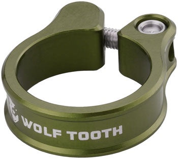 WOLF TOOTH SEATPOST CLAMP - 31.8MM OLIVE