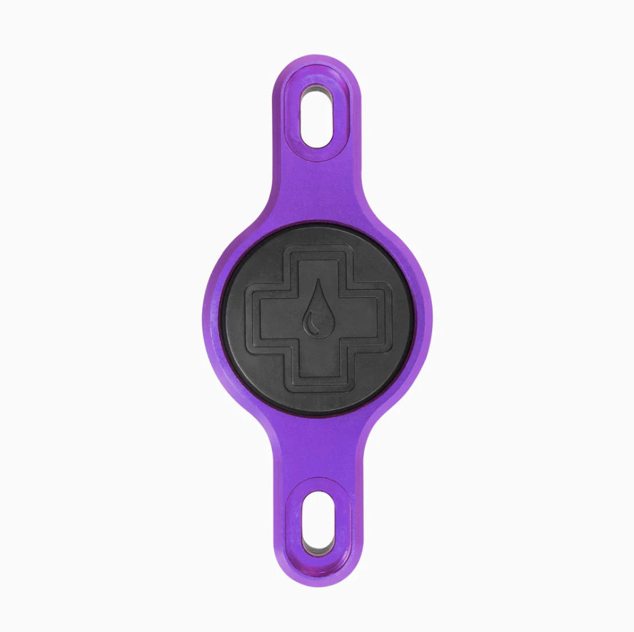 MUC-OFF SECURE TAG HOLDER PURPLE