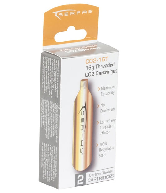 Serfas 16G Threaded CO2 Cartridges