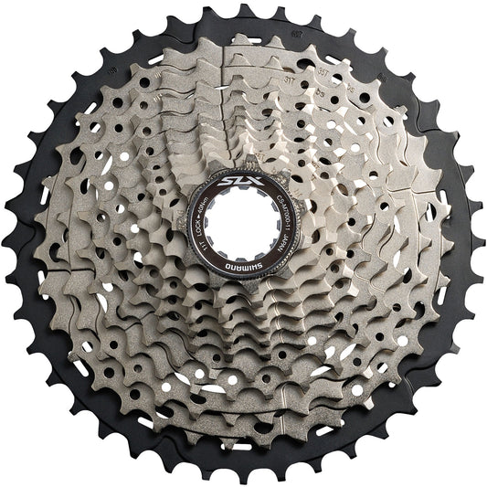 Shimano SLX CS-M7000 Cassette - 11 Speed, 11-42t, Silver/Black