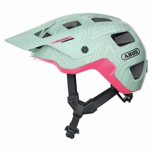 ABUS MODROP OFF-ROAD HELMET - ICED MINT-M