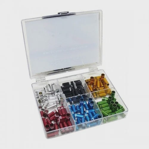 Quaxar aloy ferrules 4mm colors