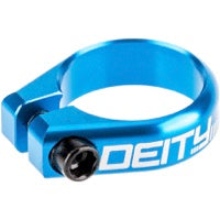CIRCUIT 38.6MM SEATPOST CLAMP-BLUE