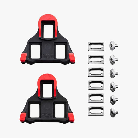 SHIMANO SH10 SPD-SL CLEAT SET, 0 DEGREE FLOAT