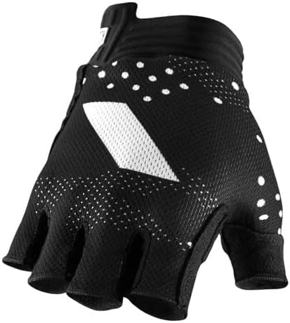 100% Percent Exceeda Road 11021 - Guantes de ciclismo para mujer, color negro