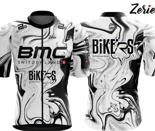 JERSEY BMC BLANCO Y NEGRO