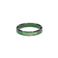 KCNC HEADSET SPACER HOLLOW DESIGN 6061AL 28.6MM/5MM GREEN