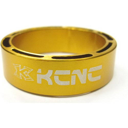 KCNC HEADSET SPACER HOLLOW DESIGN 6061AL 28.6MM/10MM GOLD