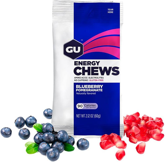 Gu Energy Chews Blueberry Pomagranate