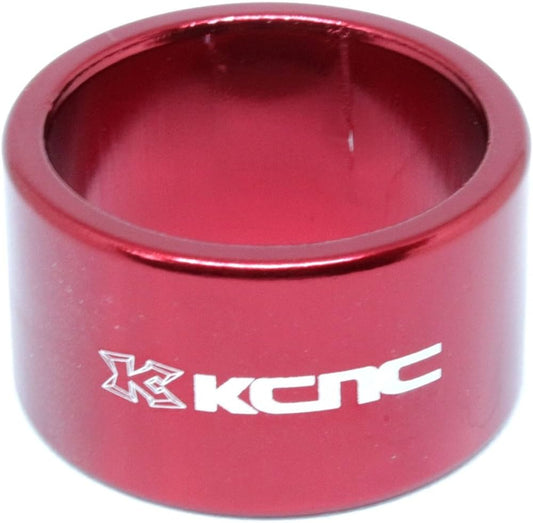 KCNC HEADSET SPACER HOLLOW DESIGN 6061AL 28.6MM/14MM RED