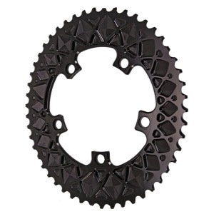 ABSOLUTEBLACK PREMIUM 2X OVAL CHAINRINGS - 5 X 110MM BCD