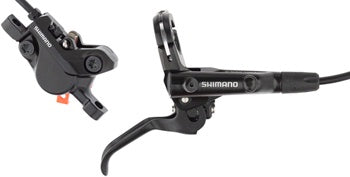 SHIMANO BR-MT500 DISC BRAKE AND BL-MT501 LEVER - REAR, HYDRAULIC, 2-PISTON, POST MOUNT, BLACK