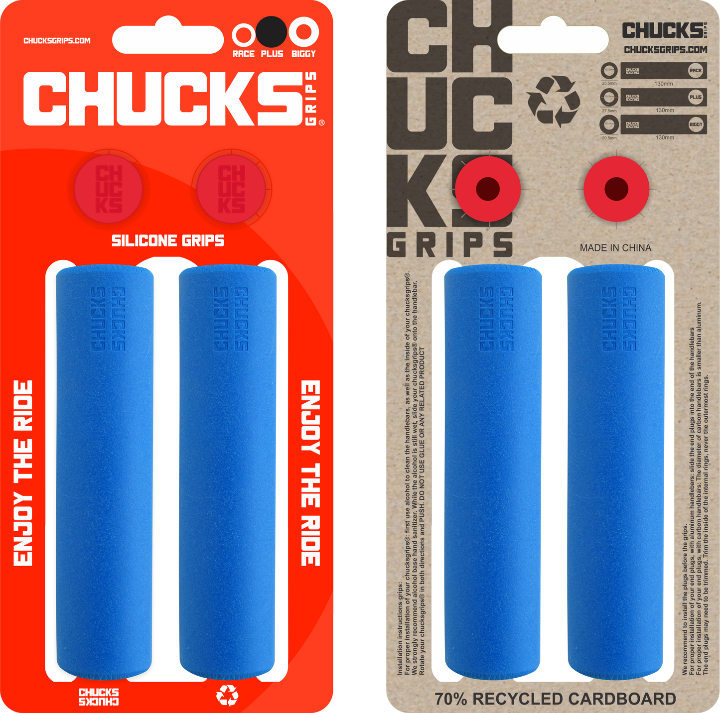 CHUCKS GRIPS AZUL