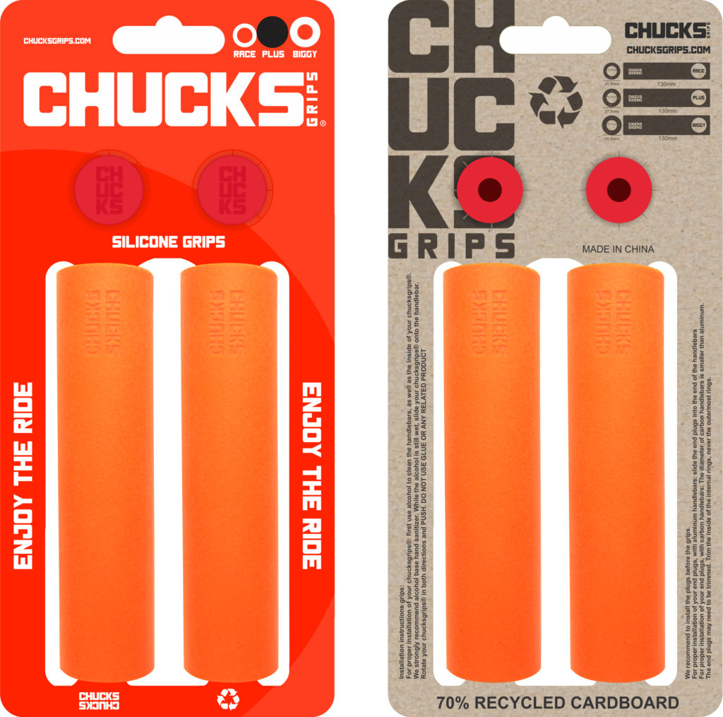 CHUCKS GRIPS ORANGE