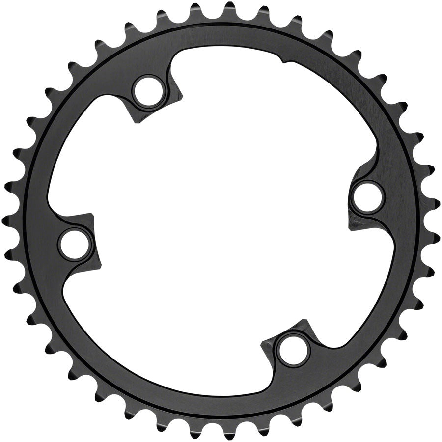 AbsoluteBlack Shimano Asym 2x Round Chainrings - 4 x 110mm BCD