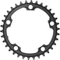 ABSOLUTEBLACK PREMIUM ROUND 110 BCD ROAD INNER CHAINRING - 34T, 110 BCD, 5-BOLT, FOR 50/34 COMBINATION, BLACK