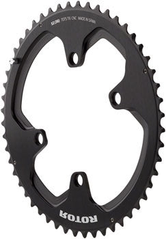 Rotor noQ 110 x 4 Asymmetric BCD Round Chainring: 52t outer for use with 36t inner rings