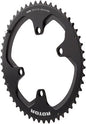 Rotor noQ 110 x 4 Asymmetric BCD Round Chainring: 52t outer for use with 36t inner rings