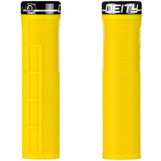 DEITY KNUCKLEDUSTER GRIPS - YELLOW