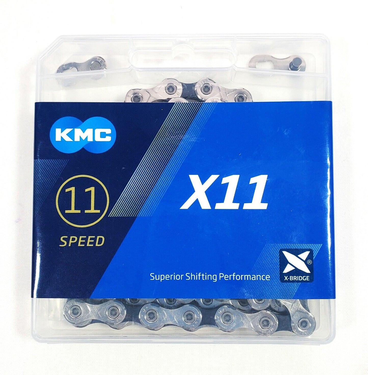 KMC X11 Chain Nickel Plated/Black 1180L