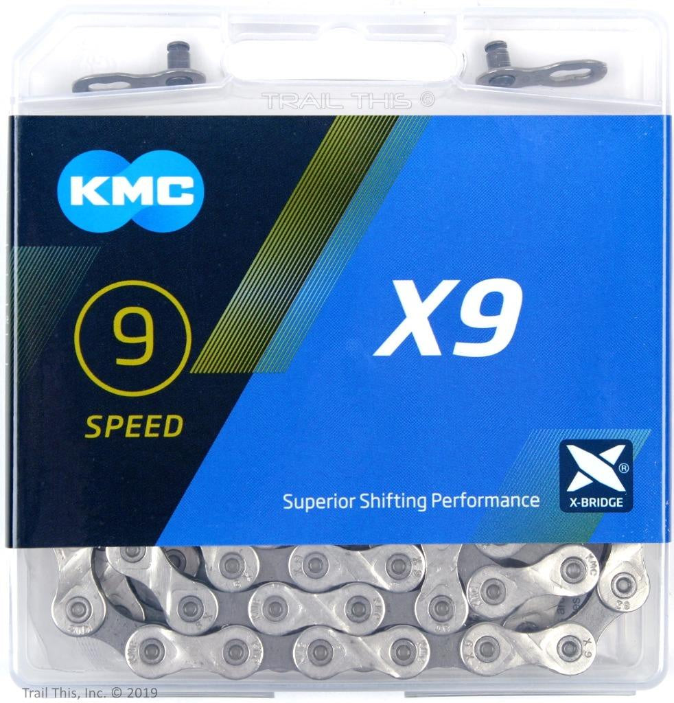 KMC CHAIN X9 NP/GY-116L