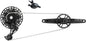 SRAM NX Eagle Groupset: 170mm 32 Tooth DUB Crank, Rear Derailleur, 11-50 12-Speed Cassette, Trigger Shifter, and Chain