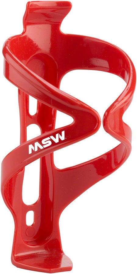 MSW COMPOSITE BOTTLE CAGE RED