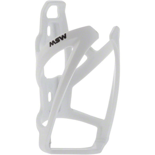 MSW Composite Bottle Cage White