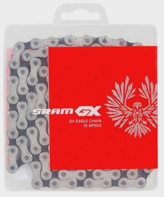 SRAM GX EAGLE CHAIN - 12-SPEED SILVER/GRAY