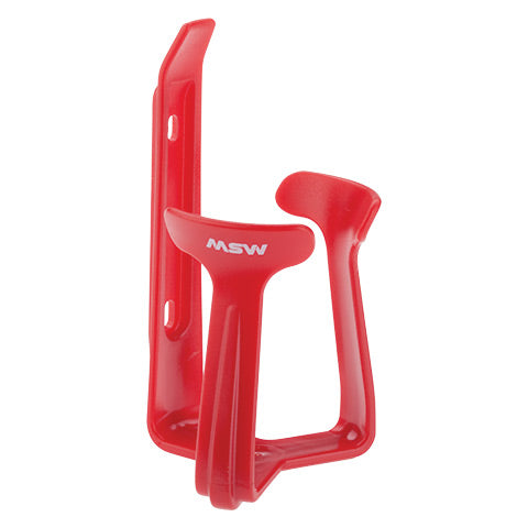 MSW WIDE RANGE BOTTLE CAGE RED