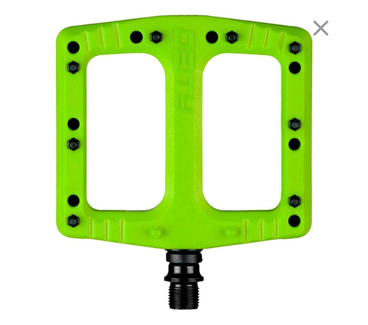 Deity Deftrap Pedals Green