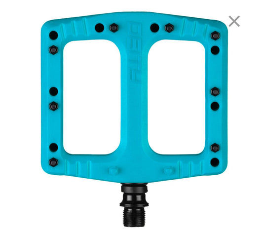 Deity Deftrap Pedals Turquoise