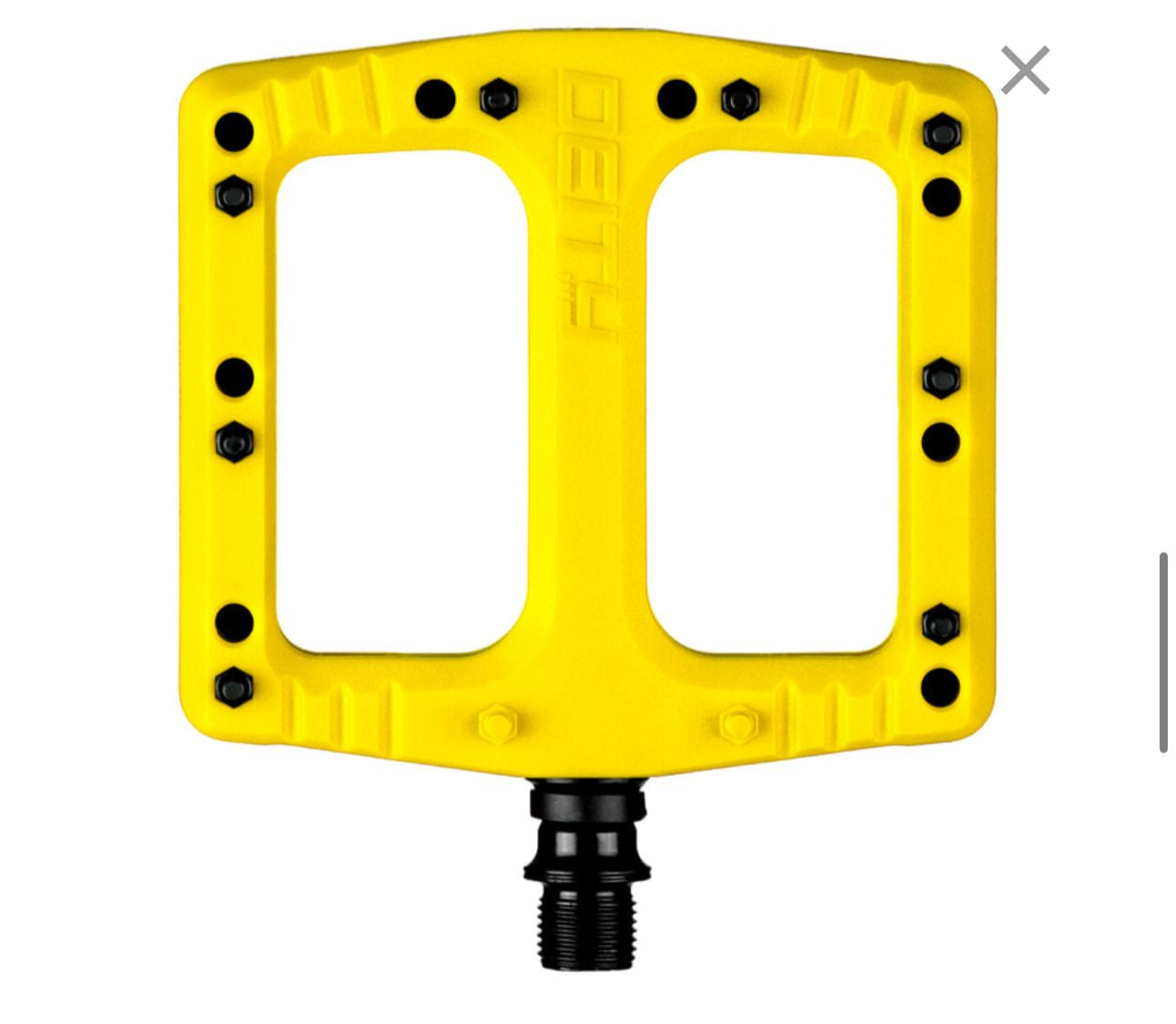 Deity Deftrap Pedals Yellow