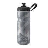 POLAR BOTTLE SPORT INSULATED BOTTLE CONTENDER CHARCOAL/SILVER 20OZ