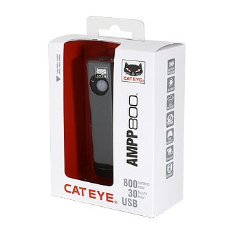 CATEYE FRONT LIGHT AMPP 800 LUMEN USB RECHARGEABLE