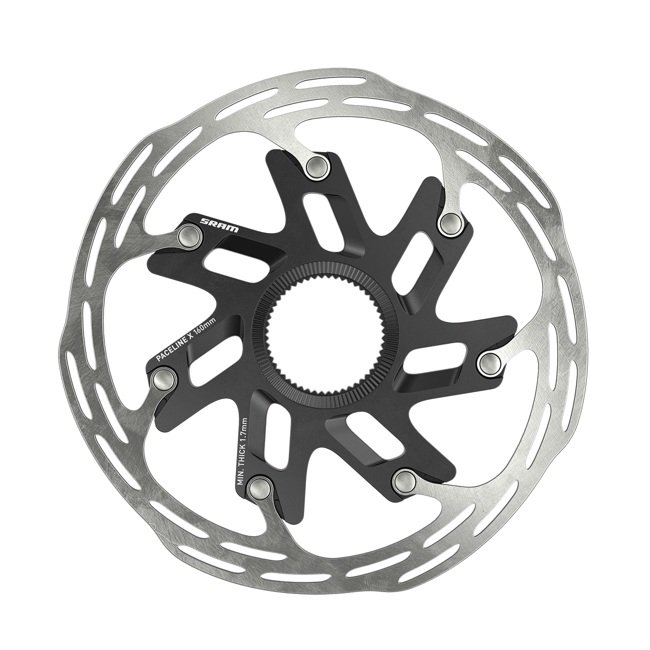 SRAM ROTOR PACELINE X CENTERLOCK 140MM ROUNDED