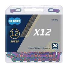 KMC X12 12-speed chain Aurora