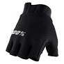 EXCEEDA GEL SHORT FINGER GLOVES SOLID BLACK XL