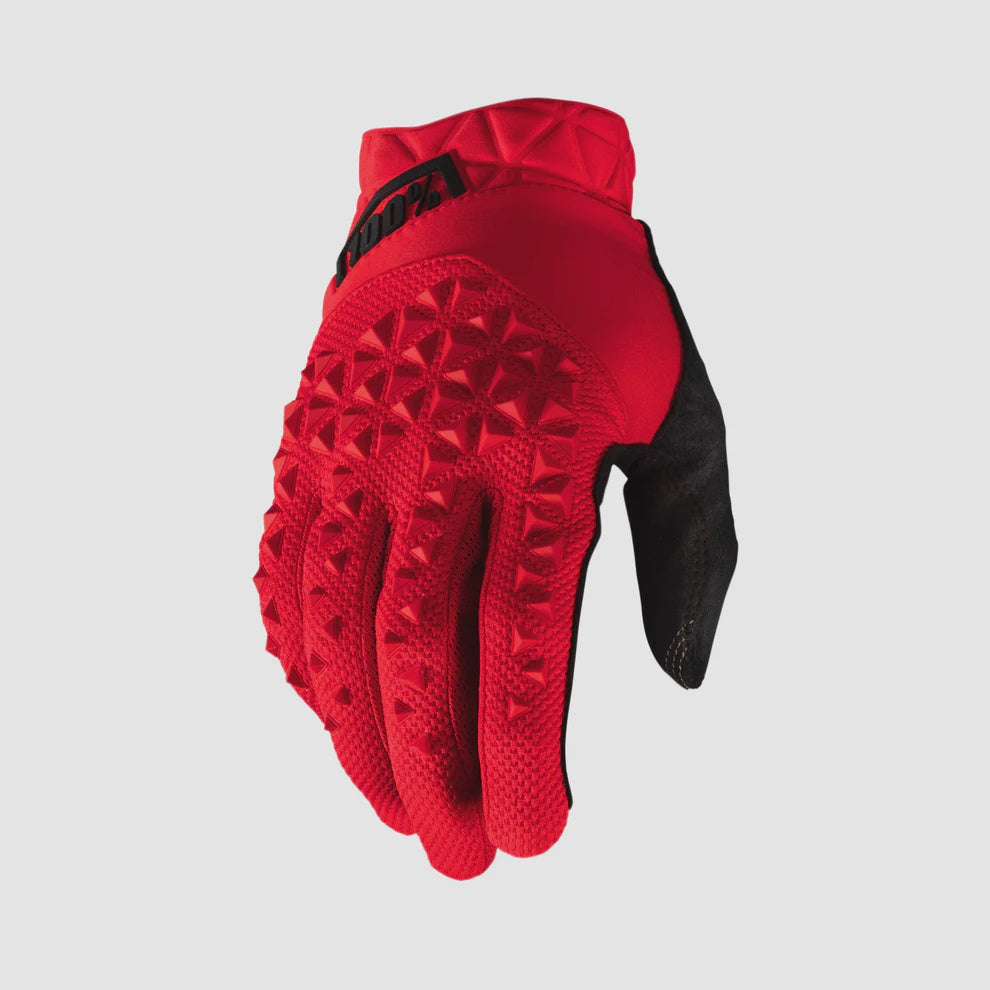 100% Geomatic Gloves Red LG