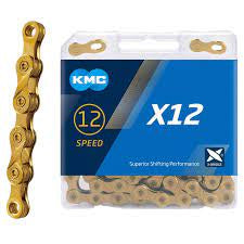 KMC X12 12speed chain gold