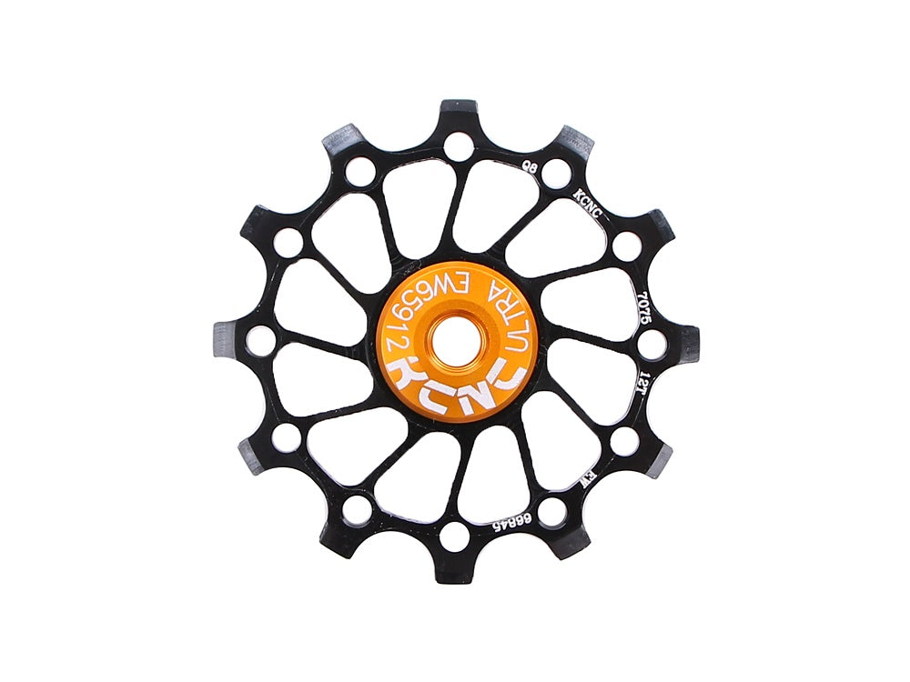 KCNC JOCKEY WHEEL 12T 11S BLACK
